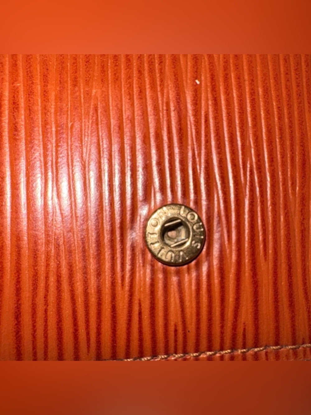 Louis Vuitton Epi Agenda PM Planner Organizer Kenyan Fawn Brown Vintage Spain - Picture 8 of 10